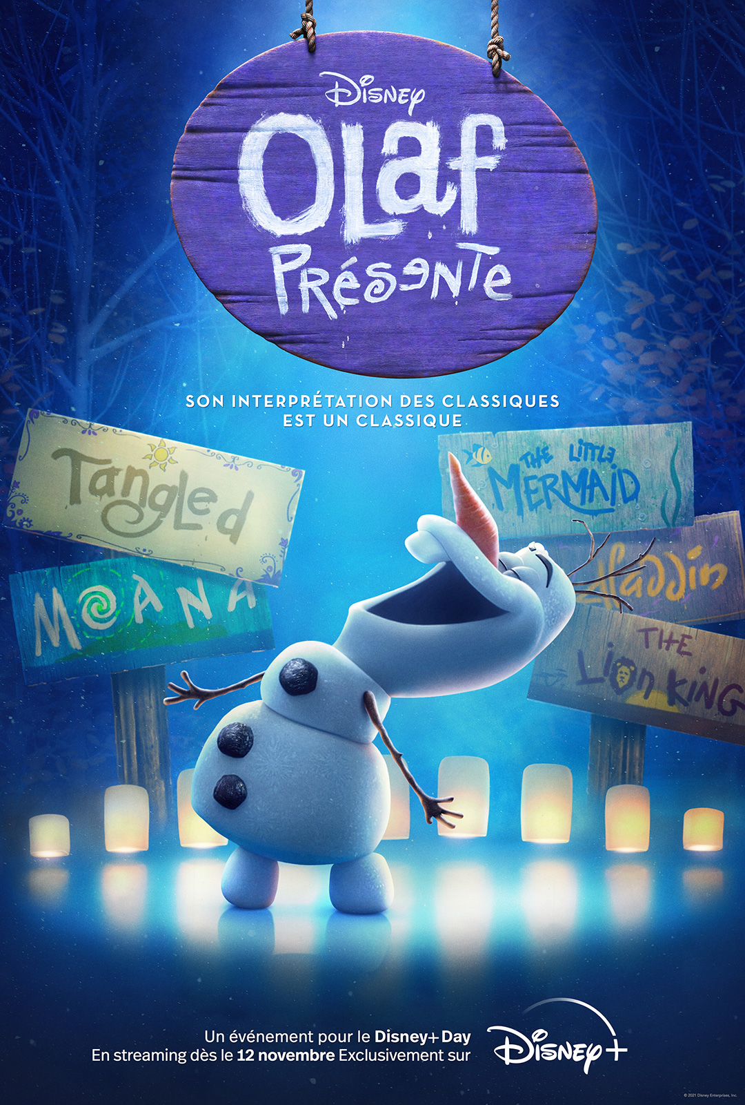 Olaf présente